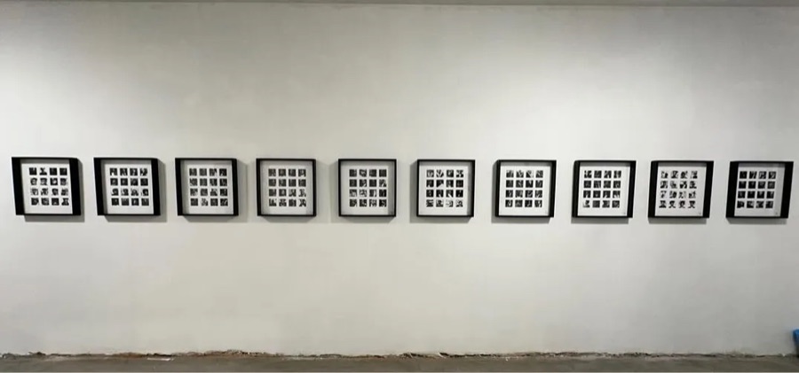 Ten frames on the wall — Liquida Winter Edition, Paratissima 2023