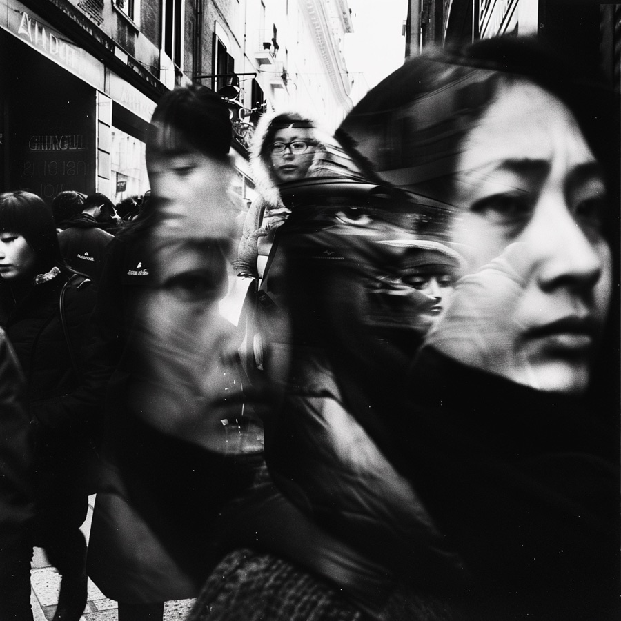 Walking in the streets of Turin with the phone in my hands, scrolling feeds and sending messages